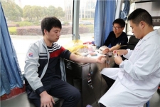 玉祥集团组织使命献血 员工踊跃贡献爱心