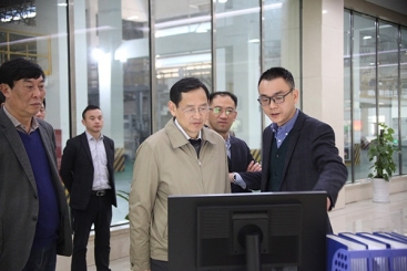江西省工信厅副厅长江明成光临遵义公司调研