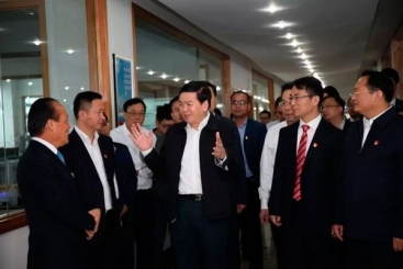 浙江省委组织部长黄建发到玉祥集团调研