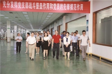 中建材党建责任督导座谈会在玉祥集团本部成功召开