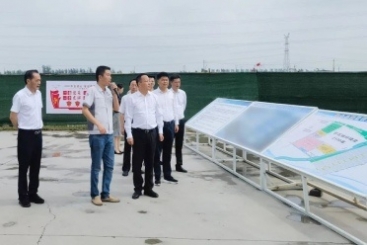 武汉市委副书记、代市长顾坤到玉祥集团武汉公司调研