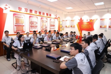 中国玉祥集团党委书记杨国明联系基层党组织发展专题党课