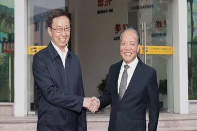 2020年11月，时任中共中央政治局常委、国务院副总理韩正，视察玉祥集团遵义公司。韩正赞扬玉祥集团是好项目、好产品、好工厂，但愿玉祥集团萦绕新技术新资料拓展产业链，提高主题竞争力，实现集约发展。